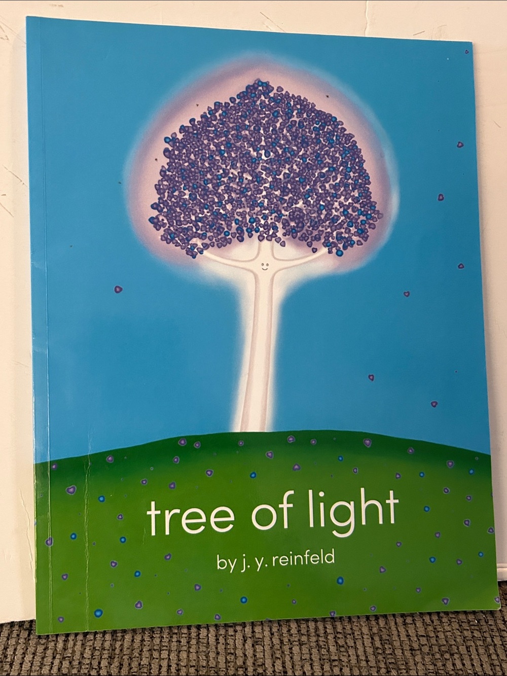 Tree of Light Paperback children’s book a seed breathes, flows, shine her light
